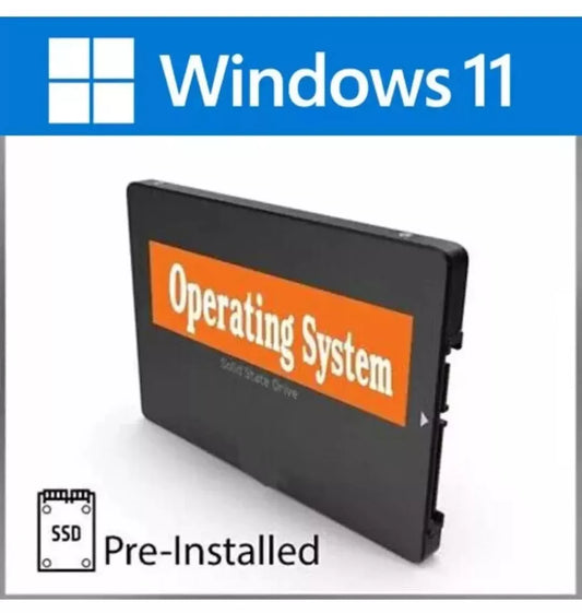 SSD con Windows 11 preinstallato 240GB UEFI - completo